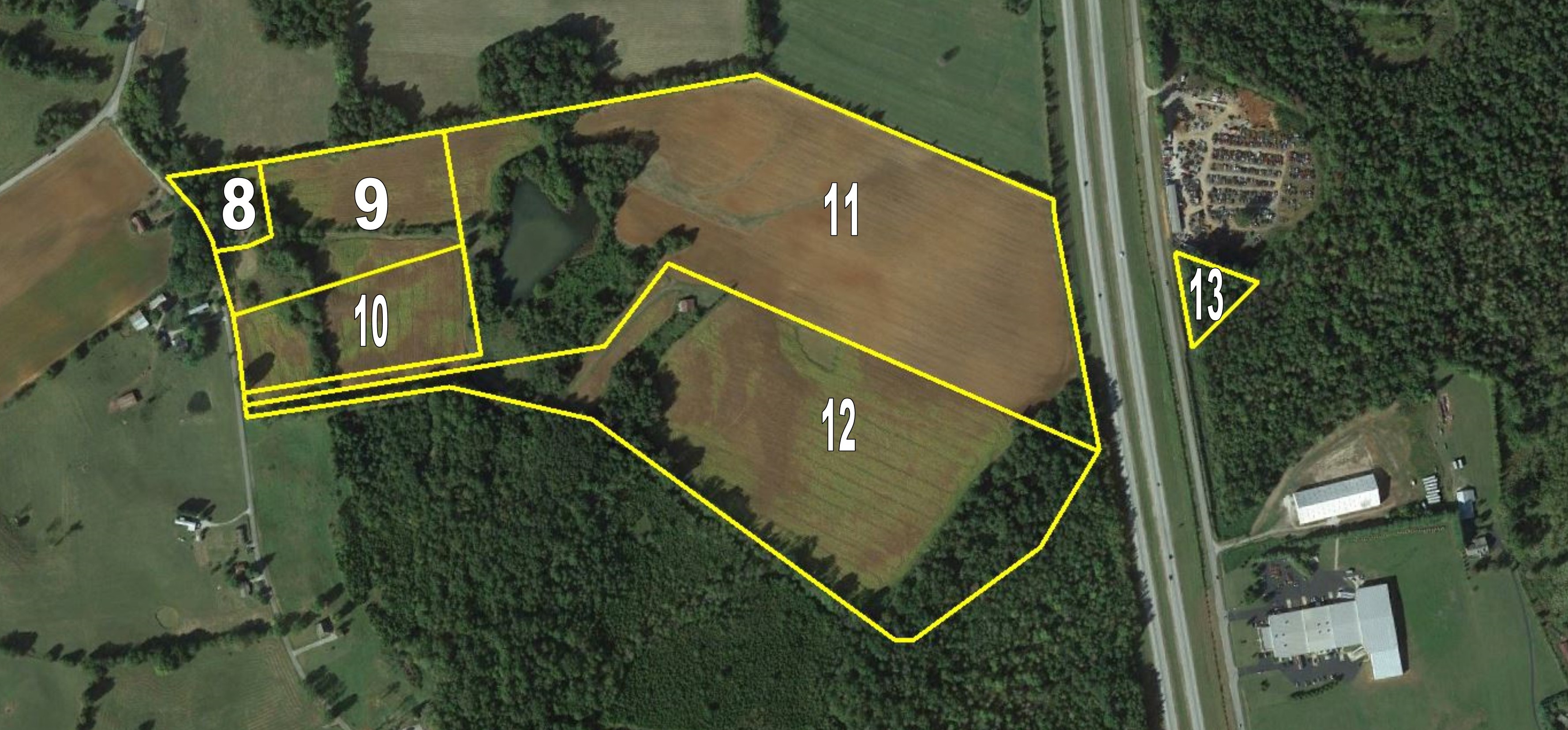 Tays Realty & Auction Auction ONLINE CHANCERY COURT AUCTION 3 BR / 1 BA BRICK HOME & 198 AC±