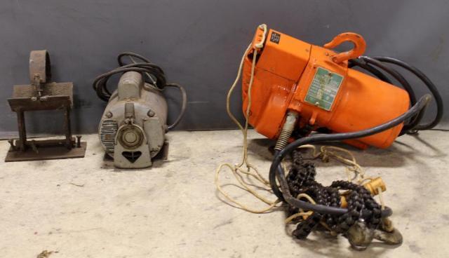 Wiring Diagram PDF: 110 Electric Hoist Wiring Diagram Power Cord