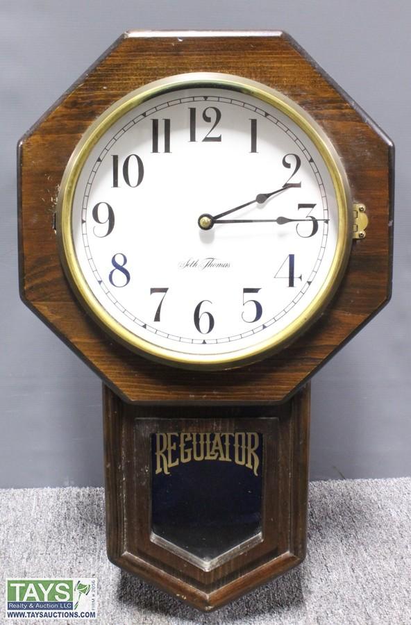 Tays Realty & Auction Auction November WH. ITEM Seth Thomas